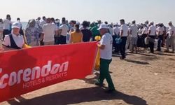 Kumköy'de çardaklar yıkıldı çevre temizlendi