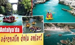 Antalya'da rafting tutkusu için 'adrenalin' adresleri