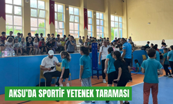Aksu’da sportif yetenek taraması