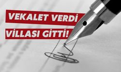 Vekalet verdi villası gitti!