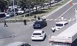 Trafikte ‘niye yavaş gidiyorsun’ kavgası