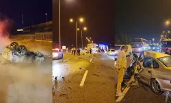 Karşı yönden gelen otomobille çarpıştı: 2 ölü