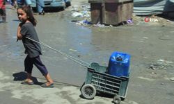 Gazze'deki yakıt sıkıntısı, mevcut su krizini derinleştiriyor