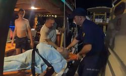 Demre'de vatandaşın imdadına sahil güvenlik yetişti