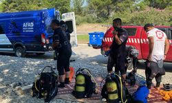 Irmağa düşen topu almak için suya atlayan Özgür kayboldu