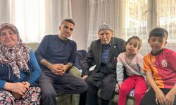 103 yaşındaki Kore gazisi torununun, torununu gördü