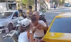 Taksiciye saldırdı, dayak yemekten zor kurtuldu: O anlar kamerada