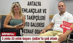Antalya Emlakçılar ve İş Takipçileri Oto Galerisi Esnaf Odası’nın 3 yılda 23 yıllık başarısı; Çağlar’la çağ atladı