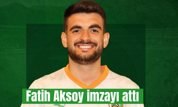 Fatih Aksoy imzayı attı