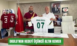 Okulu’nun hedefi üçüncü altın kemer