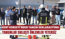 Kent Konseyi’nden yangın deklarasyonu: Yangınlar sıklaştı önlemler yetersiz