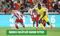 Anadolu kulüpleri hakkını istiyor
