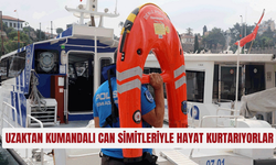 Uzaktan kumandalı can simitleriyle hayat kurtarıyorlar