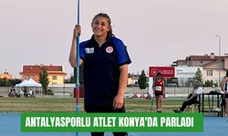 Antalyasporlu atlet Konya'da parladı