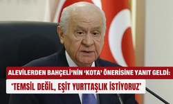 Alevilerden Bahçeli’nin ‘kota’ önerisine yanıt geldi: ‘Temsil değil, eşit yurttaşlık istiyoruz’