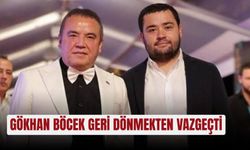 Gökhan Böcek geri dönmekten vazgeçti