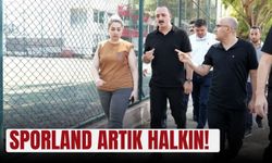 Sporland artık halkın!