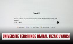 Üniversite tercihinde dijital tuzak uyarısı