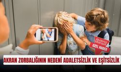Akran zorbalığının nedeni adaletsizlik ve eşitsizlik