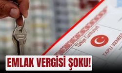 Emlak vergisi şoku!