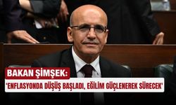Bakan Şimşek: ‘Enflasyonda düşüş başladı, eğilim güçlenerek sürecek'