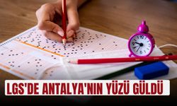 LGS'de Antalya'nın yüzü güldü