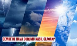 Demre’de haftalık hava durumu ve beklenen sıcaklıklar!