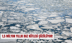 1,5 Milyon yıllık buz kütlesi çözülüyor!