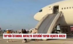 THY'nin İstanbul Antalya seferini yapan uçakta arıza! Yolcular tahliye edildi
