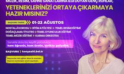Konyaaltı’ndan 55 yaş üstüne sanat desteği