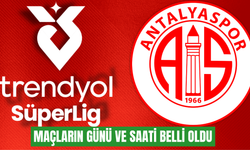 Antalyaspor’un ilk 2 maçının günü ve saati belli oldu