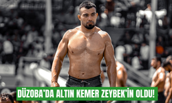 Yusuf Can Zeybek, Kumru Düzoba’da altın kemerin sahibi oldu