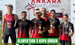 Alanya Belediyespor'dan 3 kupa birden