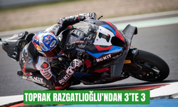 Toprak Razgatlıoğlu'ndan 3’te 3
