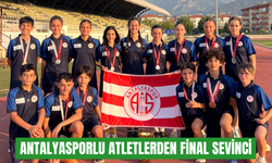 Antalyasporlu küçük atletlerden final sevinci