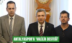 Antalyaspor'a ‘Valilik desteği’