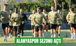 Alanyaspor sezonu açtı: İlk antrenman gerçekleşti