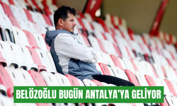 Emre Belözoğlu bugün Antalya’ya geliyor