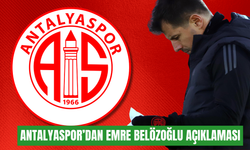 Antalyaspor’dan Emre Belözoğlu açıklaması