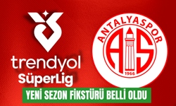 Antalyaspor'un Süper Lig 2025-2026 sezonu fikstürü belli oldu