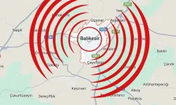 Balıkesir'de şiddetli deprem