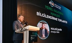 Yerel Kalkınma Hamlesi Teşvik Programı Antalya'da tanıtıldı