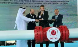 Türkiye'den Suriye'ye doğal gaz akışı başladı