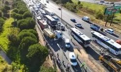 TEM Otoyolu'nda korkunç kaza: 1 ölü, 21 yaralı