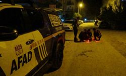 Dağdan gece yarısı fırlatılan işaret fişeği alarma neden oldu!