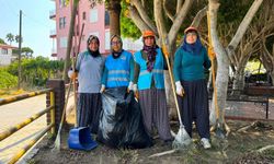 Alanya Belediyesi'nde kadınlar sahada