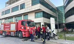 Hastanenin bodrum katında yangın