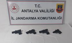 Aksu'da kaçak silah operasyonu