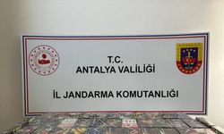 Kaş’ta kaçak tütün operasyonu