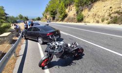 Manavgat’ta 4 araçlı zincirleme kaza: 1 yaralı